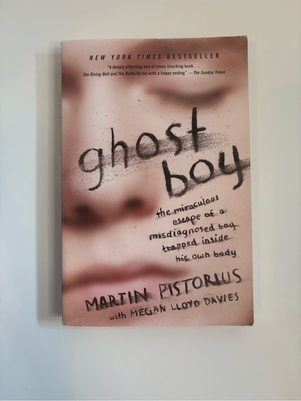 3/$20 Ghost Boy by Martin Pistorius - Pink Paperback